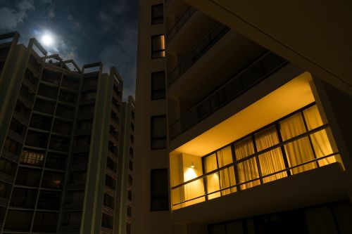 night light apartment
