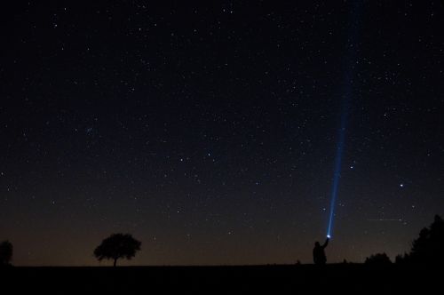 night starry sky star