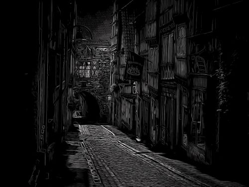 night old city