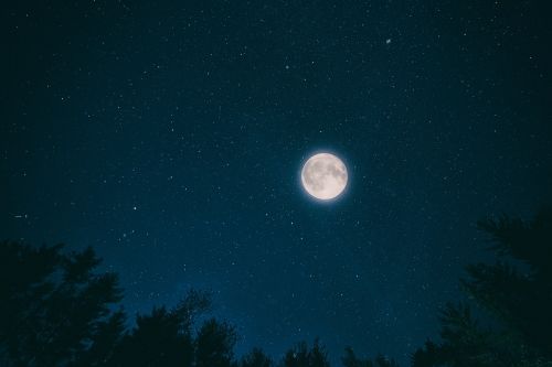 night sky month