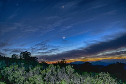 night  nature  sky