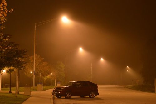 night fog fog night