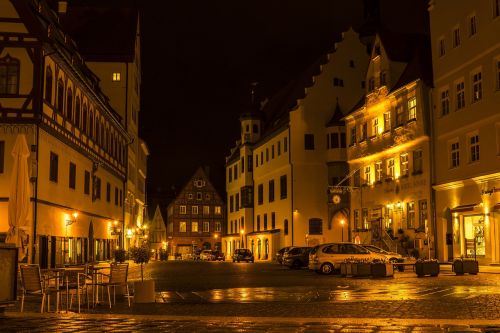 night photograph long exposure lights