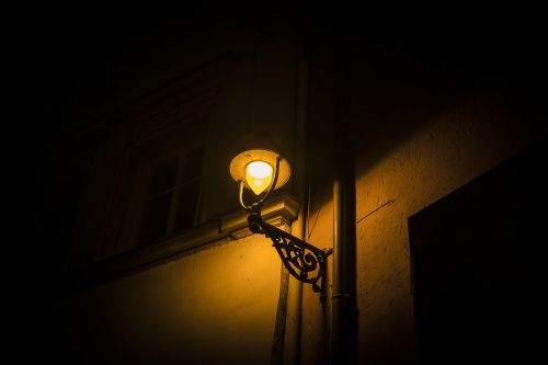 night photograph long exposure lights