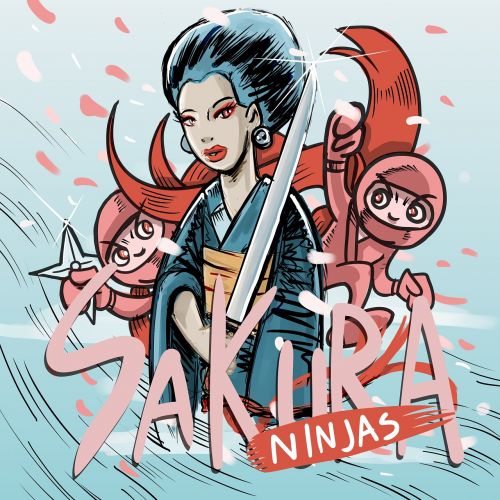 ninja illustration characters