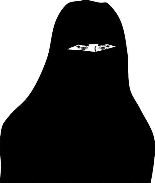 niqab veil woman