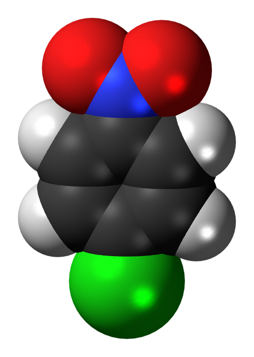nitrochlorobenzene chemistry atoms