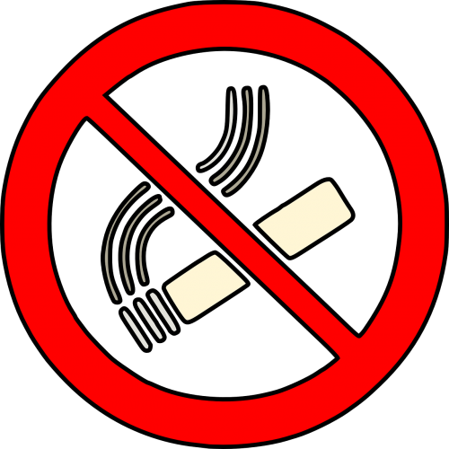 no smoking forbidden