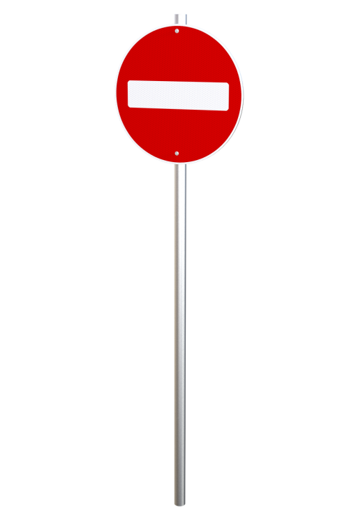 no entry sign traffic sign warning