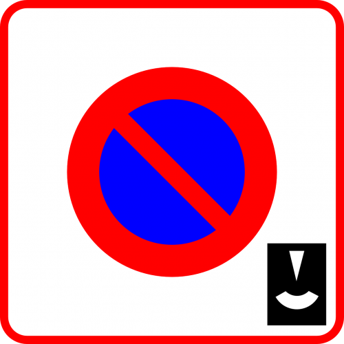 no parking traffic sign sign