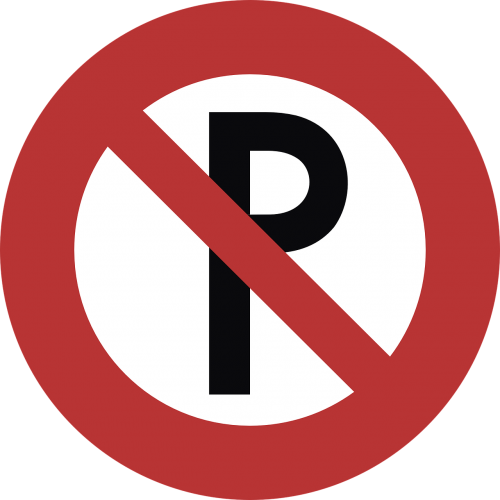 no parking restriction prohibition