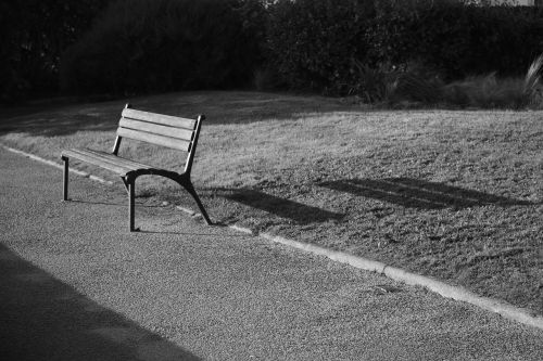 no person bench outdoor