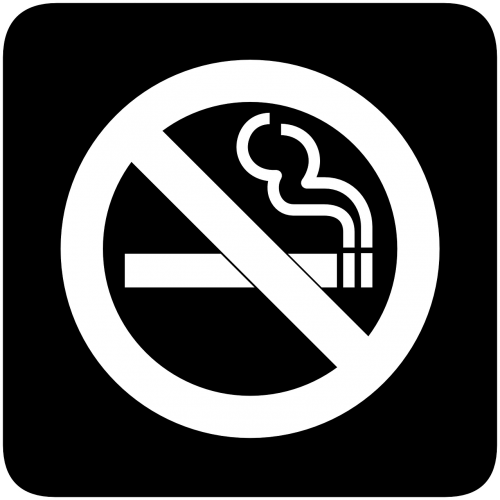 no smoking smoking cigarette