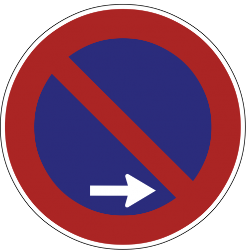 no stopping restriction prohibition