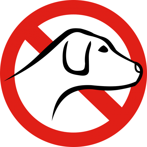 no symbol dogs prohibited