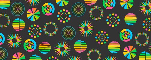 non-seamless  pattern  rounds