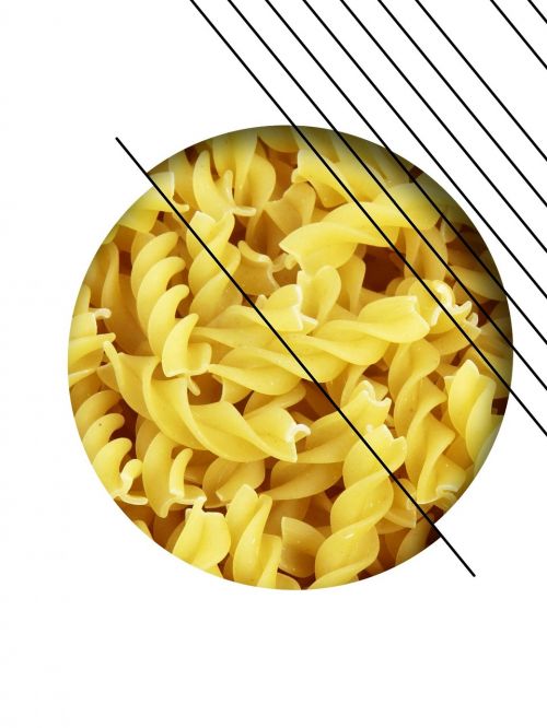 noodles spirals pasta