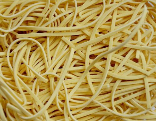 noodles pasta food