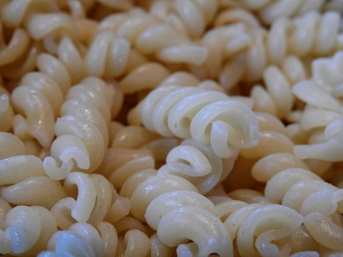noodles spiral pasta pasta