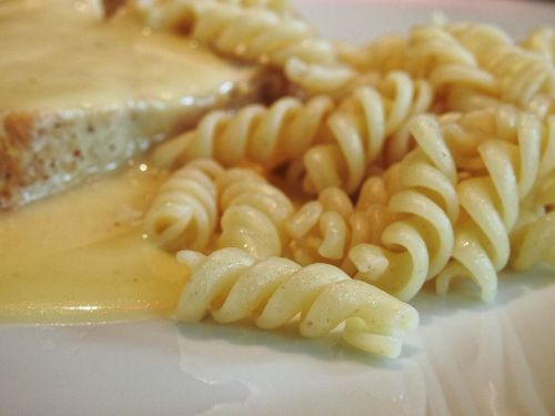 noodles spiral pasta pasta