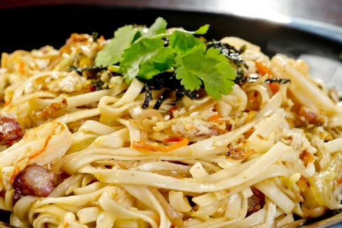 noodles seafood fry