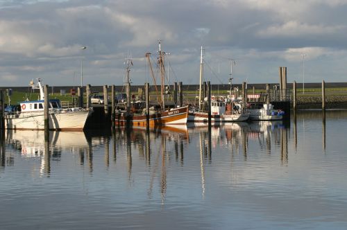 norddeich north sea boats