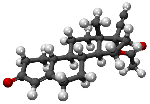 norethisterone acetate molecule structure