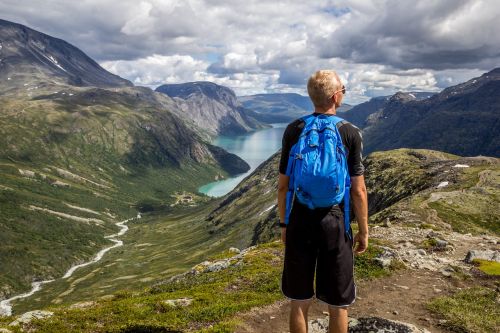 norge fjellet himmel