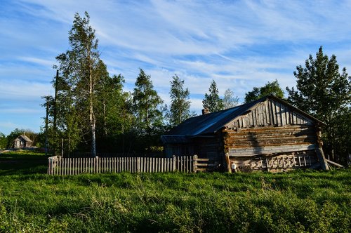 north  northern architecture  wooden house