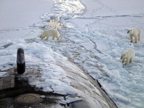 north pole iceberg