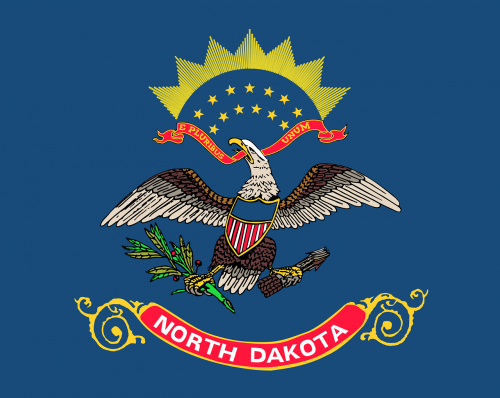 north dakota flag state
