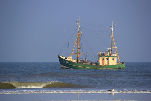 north sea fishing boat fishing