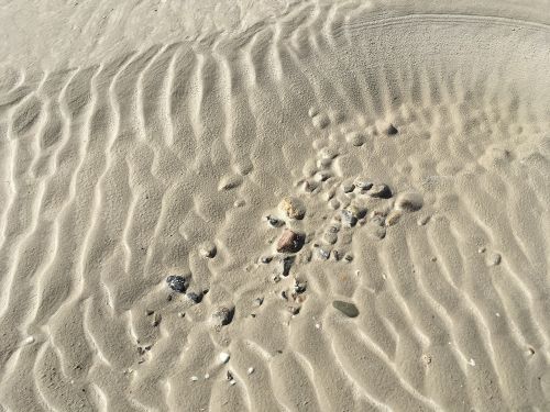 north sea beach sand