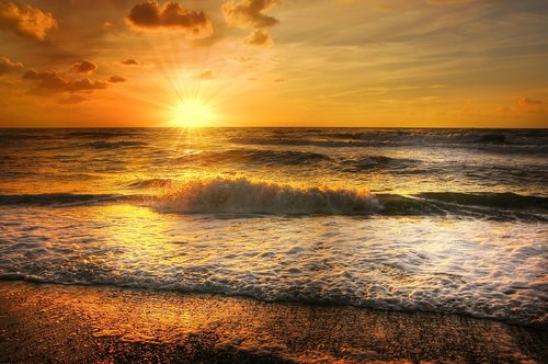 north sea  denmark  beach