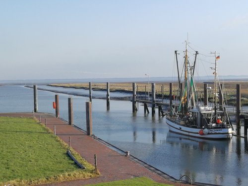 north sea  ship  fishing boat