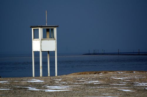 north sea watchtower coast