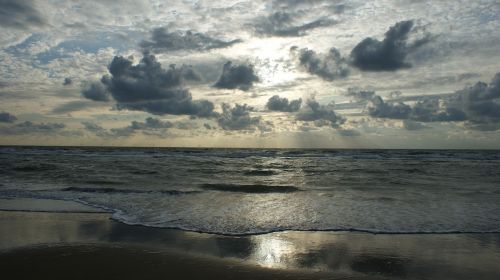 north sea sea beach