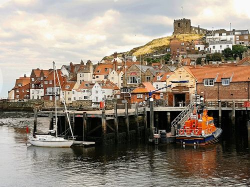 north yorkshire whitby harbour