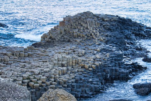 northern ireland  giant's causeway  basalt