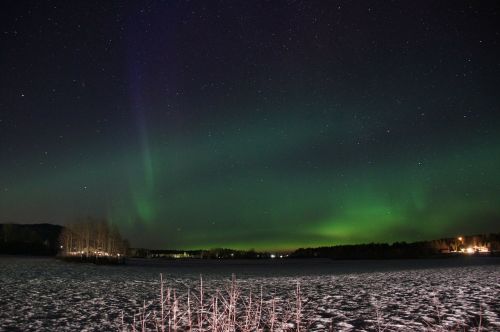 northern lights sweden lapland