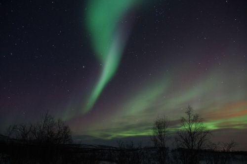 northern lights sweden lapland