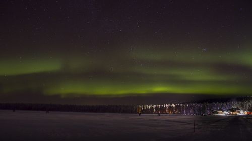 northern lights finland lapland