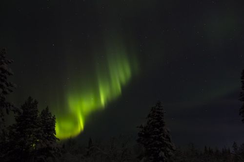 northern lights finland lapland