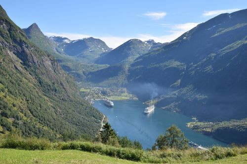 norway fjord nature