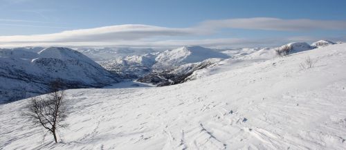 norway hovden winter