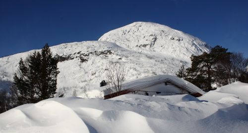 norway hovden winter