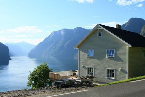 norway fjord lake