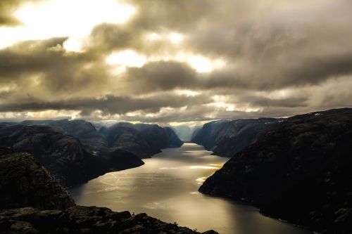 norway fjord lysefjord