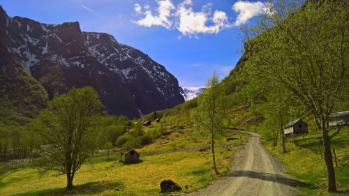 norway landscape the nature of the