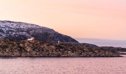 norway cruise sunrise